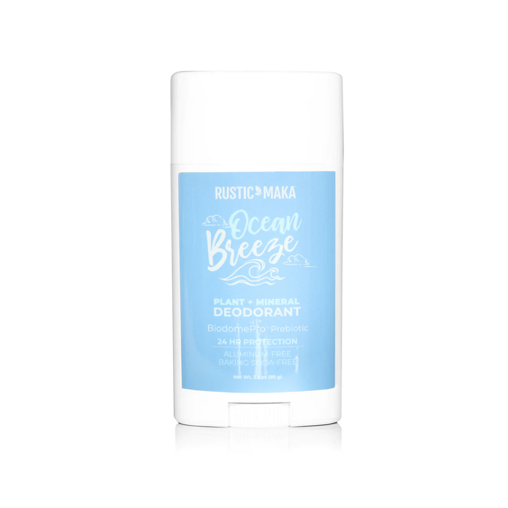 Ocean Breeze Pre-biotic Natural Deodorant (Baking Soda Free)