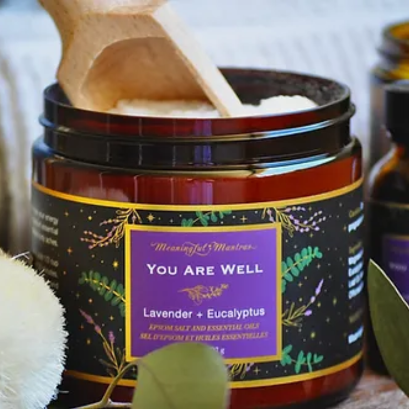 You Are Well Lavender & Eucalyptus Epsom Salt