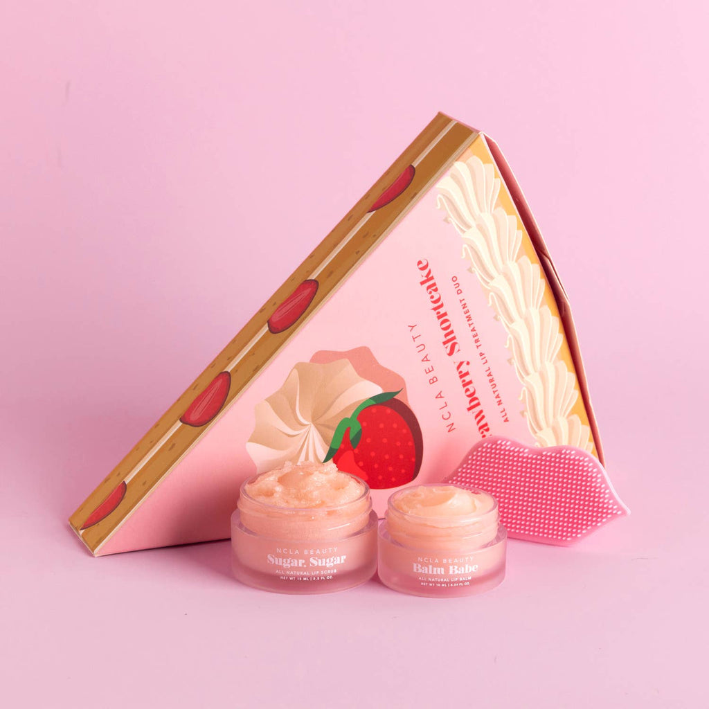 Strawberry Shortcake Lip Care Set + Lip Scrubber