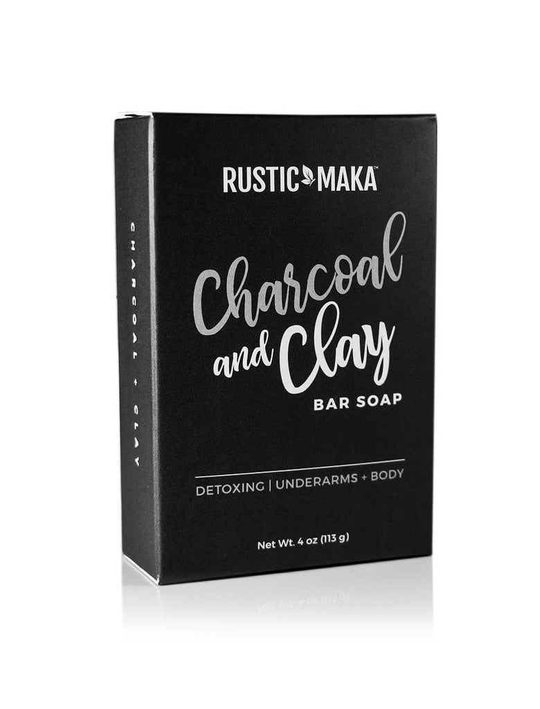 Charcoal + Clay Detoxing Bar Soap